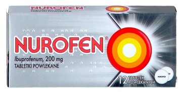 NUROFEN 200 mg ibuprofen przeciwbólowy 12 tabletek