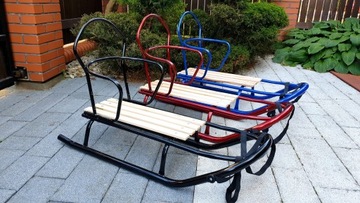 THICK SPORTLINE FAST PLUS САНКИ СО СПИНКОЙ ДО 150 кг