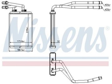 RADIÁTOR FIAT SCUDO 1.6 2.0 07-