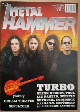 Metal hammer 5/2001 / plakat