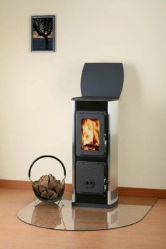 ЗАКАЛЕННОЕ стекло ДЛЯ КАМИНА, цоколь 80х70