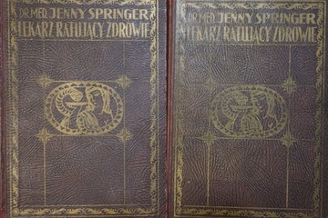 LEKARZ RATUJĄCY ŻYCIE KOMPLET I-II JENNY SPRINGER