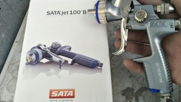 SATA Pistol 100 B F RP 1,8 + чашка ПВХ 145201