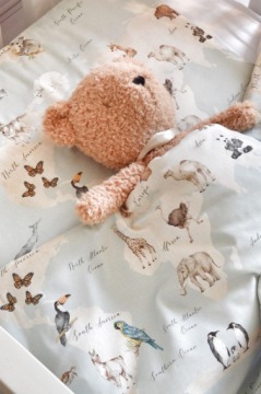 Бамбуковый подгузник Карта мира