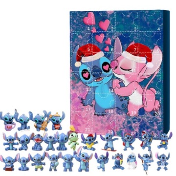 24SZT FIGURKI Sticz Stich KALENDARZ ADWENTOWY 2023 Nowy Sticz Stich