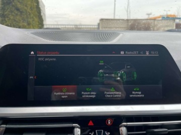 BMW Seria 3 G20-G21 2019 BMW Seria 3 2.0 benzyna 245 KM automat zarej w PL niski przebieg zami, zdjęcie 18
