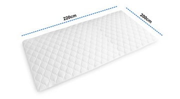 НАМАТРАС АНТИАЛЛЕРГИЧНЫЙ МЕДИЦИНСКИЙ 220х200 ПРОТЕКТОР С ЛАСТИКОМ ПОЛИРОВКИ