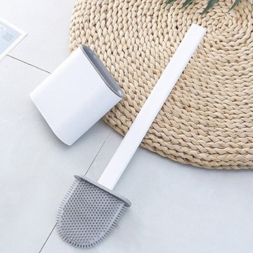 СИЛИКОНОВАЯ ЩЕТКА ДЛЯ УНИТАЗА РУЧКА ДЛЯ УНИТАЗА