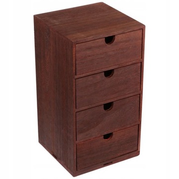 Szuflada Schowek Drewniane Biurko Tidy Mini Komoda