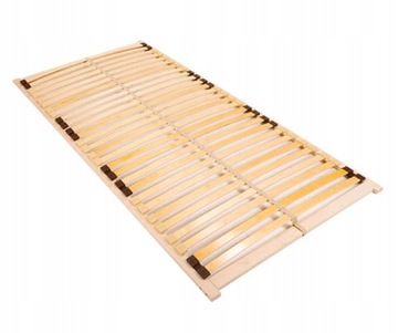 STELAŻ DO ŁÓŻKA NORMAL 80X200 LISTWY DREWNIANE
