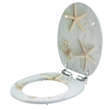 СИДЕНЬЕ ДЛЯ УНИТАЗА, СИДЕНЬЕ ДЛЯ УНИТАЗА, МЕДЛЕННО ЗАКРЫВАЮЩИЙСЯ УНИТАЗ УНИВЕРСАЛЬНЫЙ МДФ