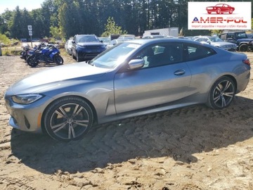 BMW Seria 4 G22-23-26 2021 BMW Seria 4 2021, 2.0L, 4x4, od ubezpieczalni