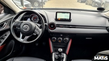 Mazda CX-3 Crossover 2.0 SKY-G 120KM 2015 Mazda CX-3 2.0 BENZ manual Navi Kamera head up bi xenony 100 bezwypadek, zdjęcie 3