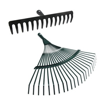2 szt. Głowica grabiąca do liści Heavy Duty Liście Metalowe 14 i
