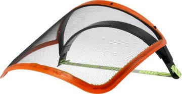 Маска для кустореза, газонокосилки, козырек, сетчатая защитная маска.