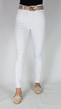 БРЮКИ С ВЫСОКОЙ ПОСАДКОЙ WHITE GOODIES, РАЗМЕР 38
