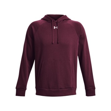 Under Armour Sweatshirt Ua Rival Fleece Hoodie 1379757 Бордовый Loose Fit