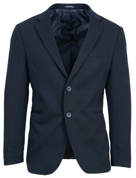 МУЖСКОЙ ТЕМНО-СИНИЙ ФОРМАЛЬНЫЙ ПИДЖАК, ЭЛЕГАНТНЫЙ ПОВСЕДНЕВНЫЙ, ТУРЕЦКИЙ БИЗНЕС 48