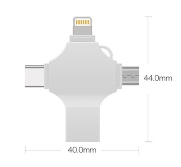 USB-накопитель 4 в 1 Apple | ПК | Андроид 256 ГБ ПС