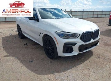 BMW X6 G06 2023 BMW X6 M50i 2023 4.4l 4.4 Benzyna 523KM