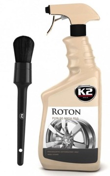 K2 ROTON PŁYN DO CZYSZCZENIA MYCIA FELG + PĘDZELEK
