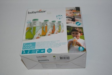 Бутылочки Babymoov Foodii, многоразовые пакеты, 20 шт, 175 мл, для молока