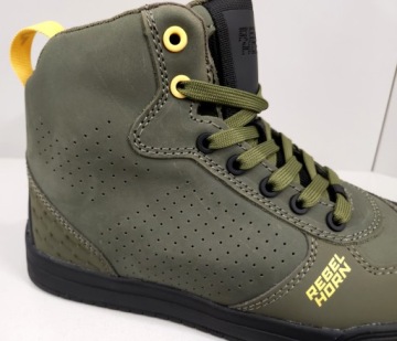 REBELHORN SPIKE OLIVE City Мотоциклетные туфли ЗЕЛЕНЫЕ Размер 44 OUTLET