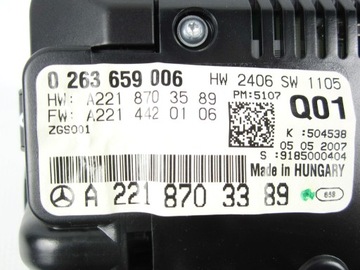 DISPLEJ MERCEDES W221