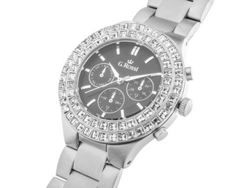 ZŁOTY DAMSKI zegarek biały mechanizm MIYOTA elegancki modny na prezent