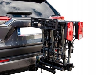 ЗАКРЫТАЯ ПЛАТФОРМА ДЛЯ ВЕЛОСИПЕДОВ НА КРЮЧКЕ INTER PACK SPIDER 4 BIKES + РЕМЕНЬ