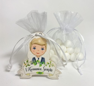 Благодарим гостей за подвеску «Первое причастие».