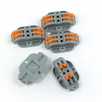 Быстроразъёмные соединители, коннекторы wago, набор 10 шт.