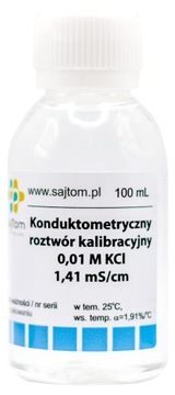 Roztwór kalibracji konduktometr 1410 uS/cm TDS EC