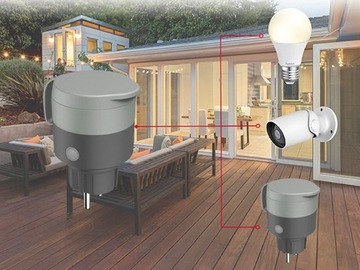 УМНАЯ РОЗЕТКА УЛИЧНАЯ САДОВАЯ РОЗЕТКА HAMA 176624 WIFI IP44