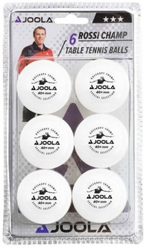 Мячи для настольного тенниса JOOLA Rossi Champ 6 шт., белые