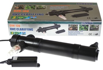 УФ-ЛАМПА УФ-СТЕРИЛИЗАТОР 36ВТ ДЛЯ ВОДОРОСТЕЙ ДЛЯ ПРУДОВ ОБЪЕМОМ ДО 35000Л
