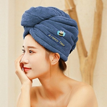 Włosy Plopping Ręcznik Kręcone Suszenie Turban