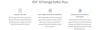 PDF-XChange Editor Plus - 1 PC, wieczysta
