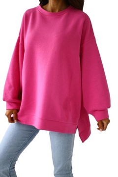 Bluza oversize mucha fuksja Me Gusta