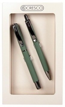 PIÓRO + DŁUGOPIS MASTER GUN W ETUI GB ZIELONY