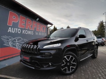 Jeep Cherokee V Terenowy 2.0 MJD 140KM 2014 Jeep Cherokee 4x4 Limited Skora Panorama Navi Klimatronik 2.0 Diesel 140KM