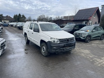 Volkswagen Amarok I Pick Up Double Cab Facelifting 3.0 V6 163KM 2018 Volkswagen Amarok 4x4 Klimatyzacja Hak Zabudowa