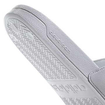 ADIDAS ADILETTE SHOWER BIAŁE KLAPKI LOGO 54 1SAB