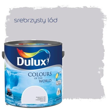 FARBA DULUX KOLORY ŚWIATA SREBRZYSTY LÓD 5L