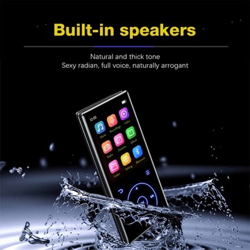 MP3-плеер Bluetooth 5.0, 16 ГБ, MP4, польский