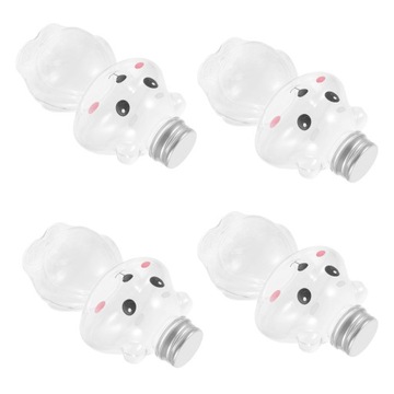 КАРТОННАЯ БУТЫЛКА ДЛЯ ЧАЯ С МОЛОКОМ 4 ШТ.