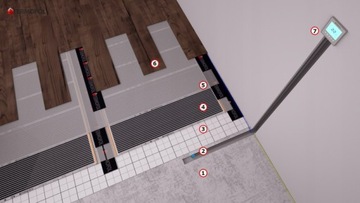 ТЕРМОСТАТ ОТОПЛЕНИЯ TF-H3 IP21 - инструкция