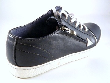 КРОССОВКИ НА МОЛНИИ, НАТУРАЛЬНАЯ КОЖА, ПОЛЬСКОЕ ИЗДЕЛИЕ 41