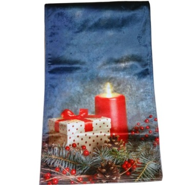 Bieżnik LED Świąteczny 40x150 Wigilia Obrus święta