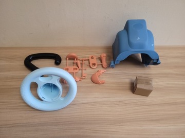 Коляска Smoby Ride-On Maestro 3в1 синяя 720304